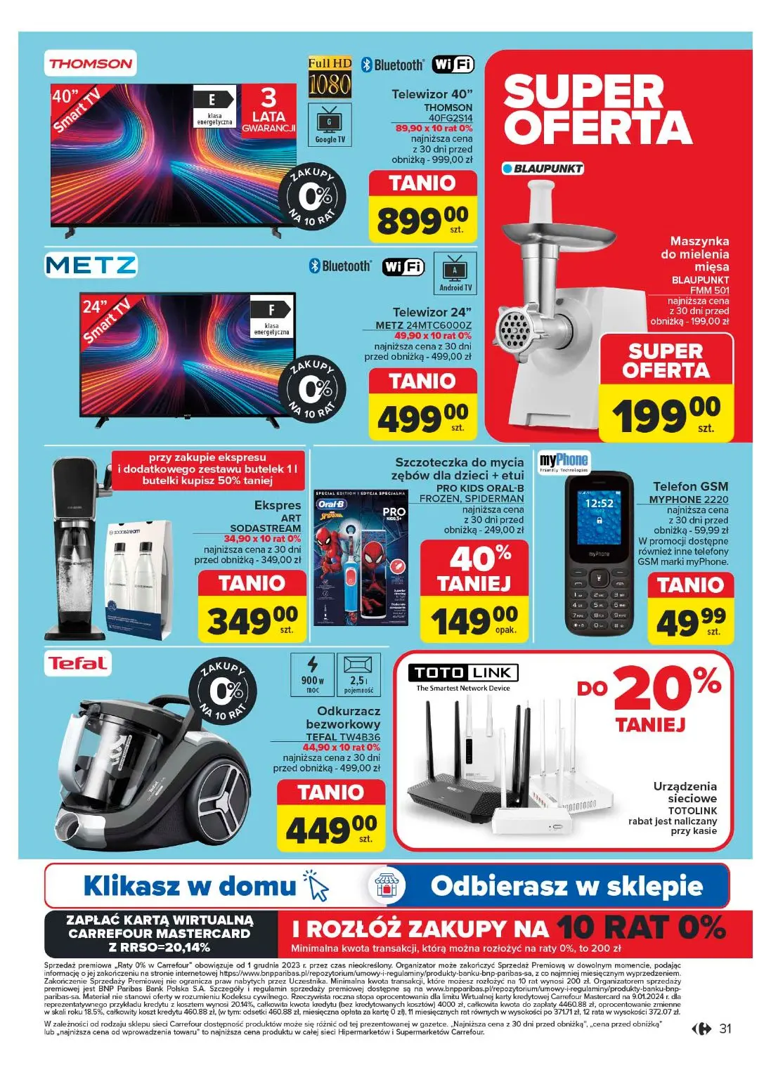 gazetka promocyjna Carrefour Wesołego Black Friday - Strona 31