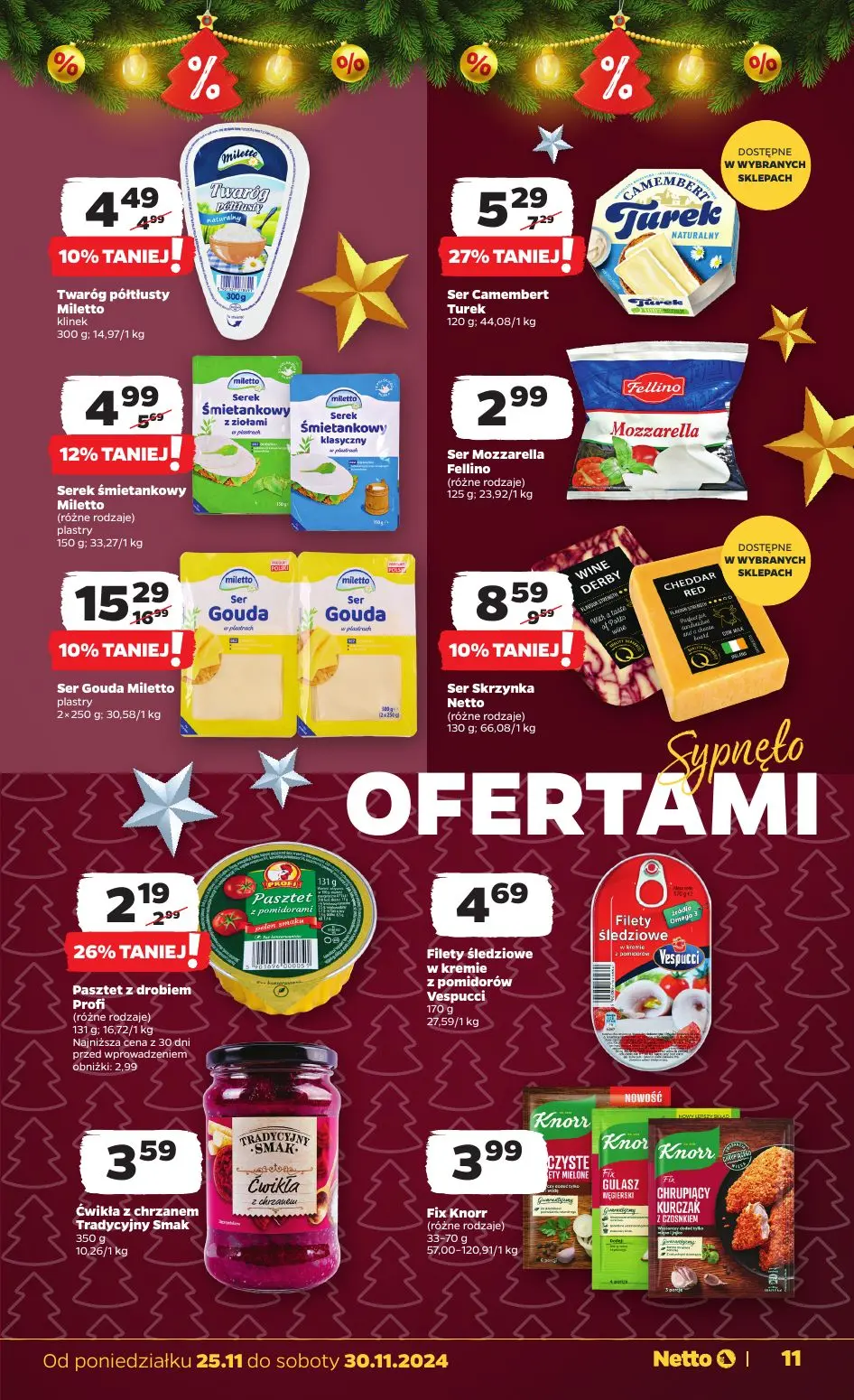 gazetka promocyjna NETTO Zadziwiająco tanie Święta - Strona 11