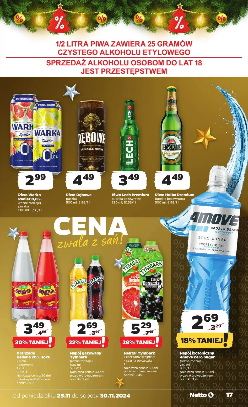 gazetka promocyjna NETTO Zadziwiająco tanie Święta - Strona 17