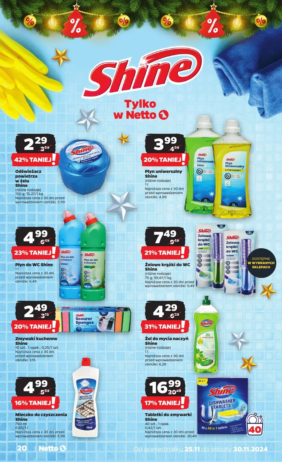 gazetka promocyjna NETTO Zadziwiająco tanie Święta - Strona 20