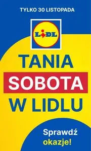 Gazetka promocyjna LIDL, ważna od 2024-11-30 do 2024-11-30.