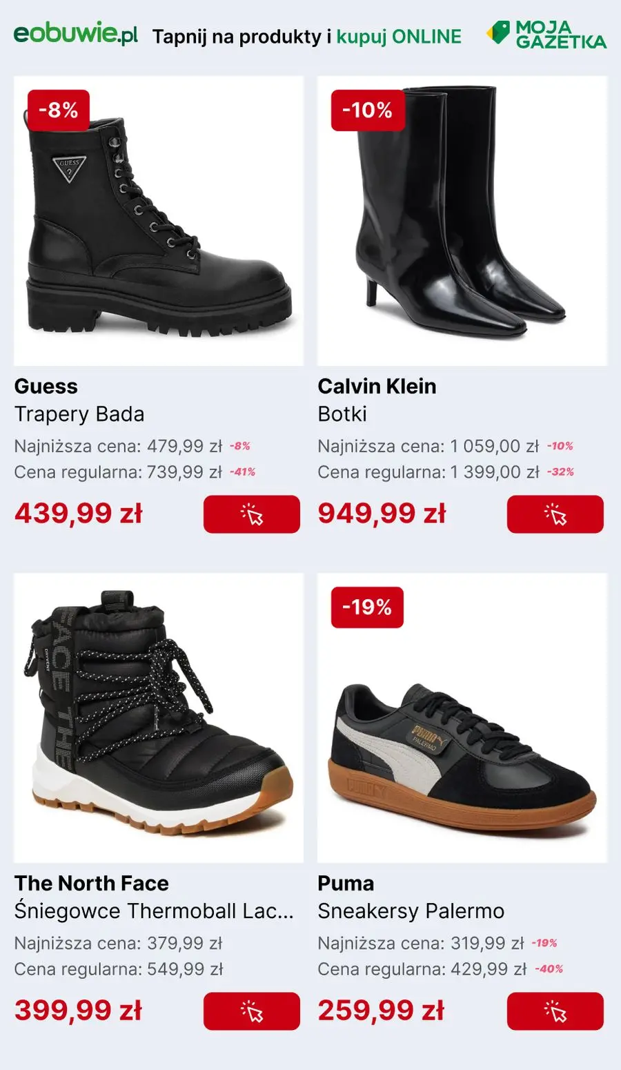 gazetka promocyjna eobuwie.pl Black Weeks czas start! Buty i akcesoria w okazyjnych cenach. - Strona 2