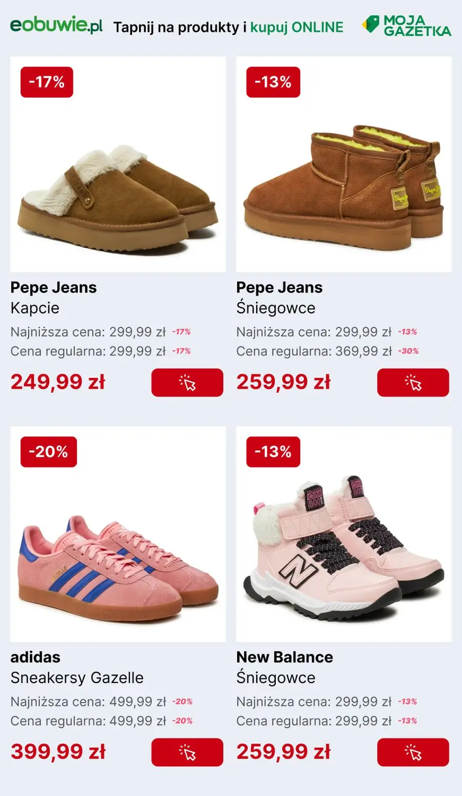 gazetka promocyjna eobuwie.pl Black Weeks czas start! Buty i akcesoria w okazyjnych cenach. - Strona 5