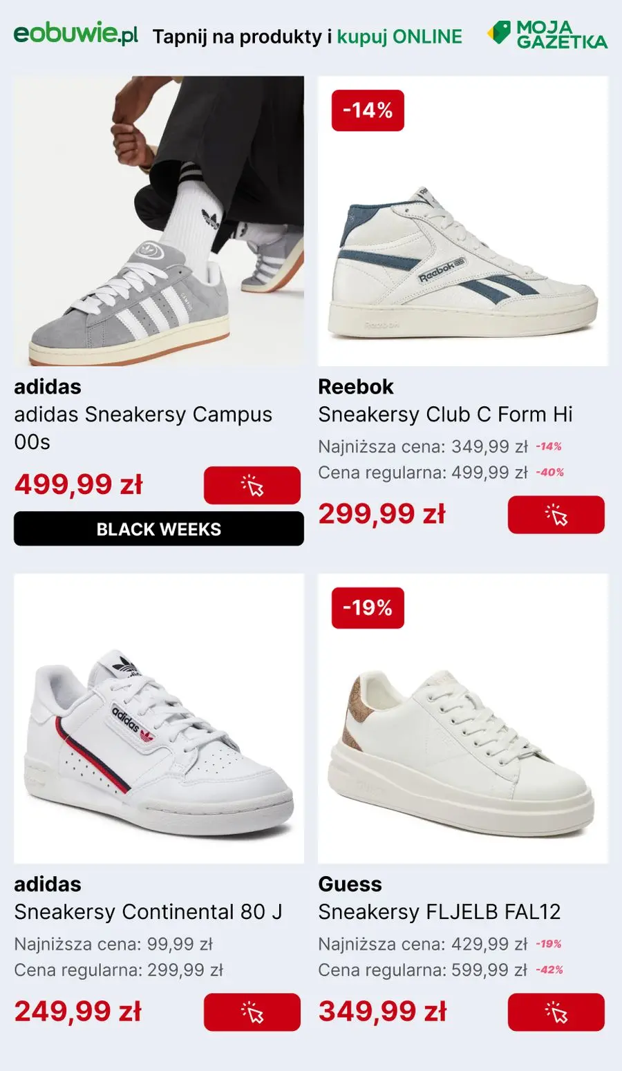 gazetka promocyjna eobuwie.pl Black Weeks czas start! Buty i akcesoria w okazyjnych cenach. - Strona 6