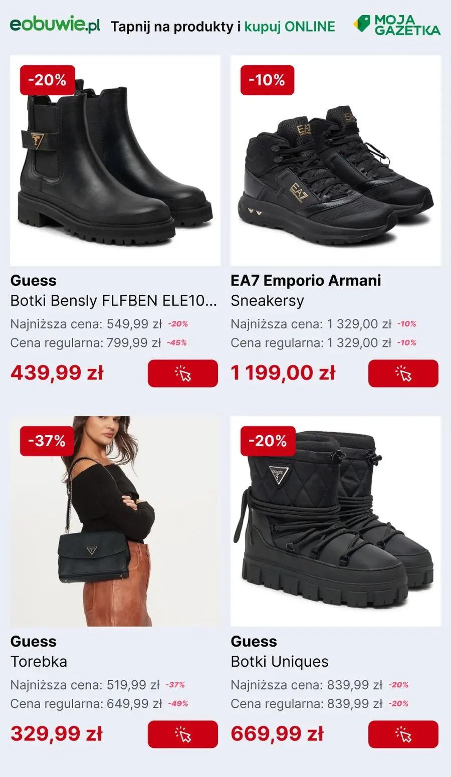 gazetka promocyjna eobuwie.pl Black Weeks czas start! Buty i akcesoria w okazyjnych cenach. - Strona 8