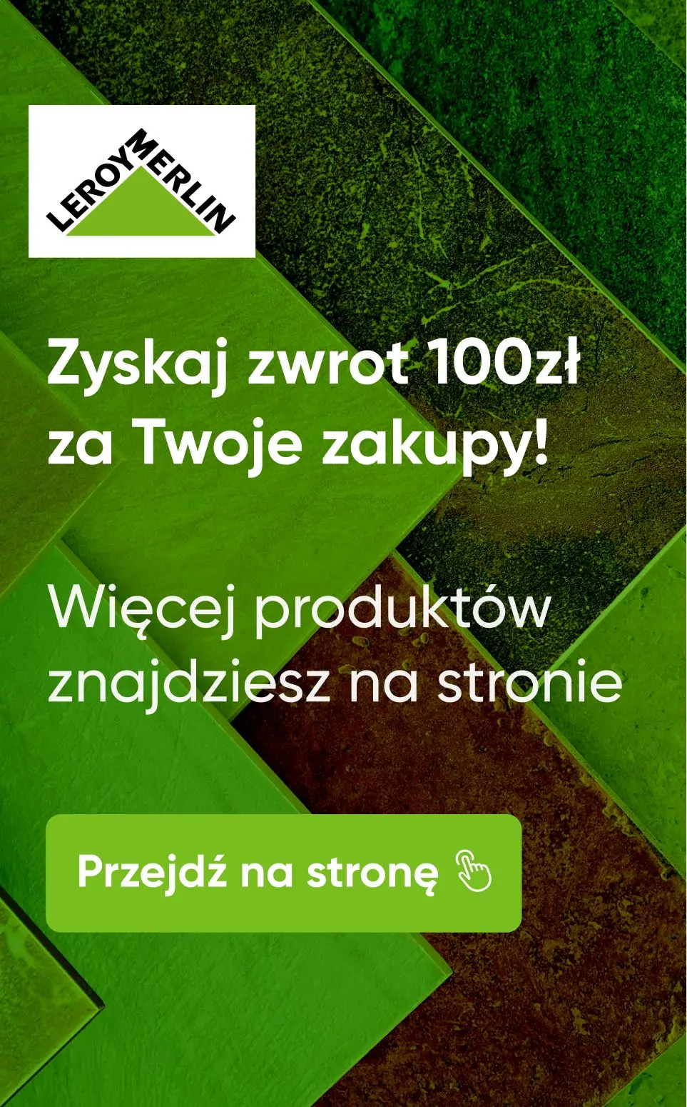 gazetka promocyjna Leroy Merlin Tydzień płytek zgarnij 100 zł za każde wydane 1000zł - Strona 38