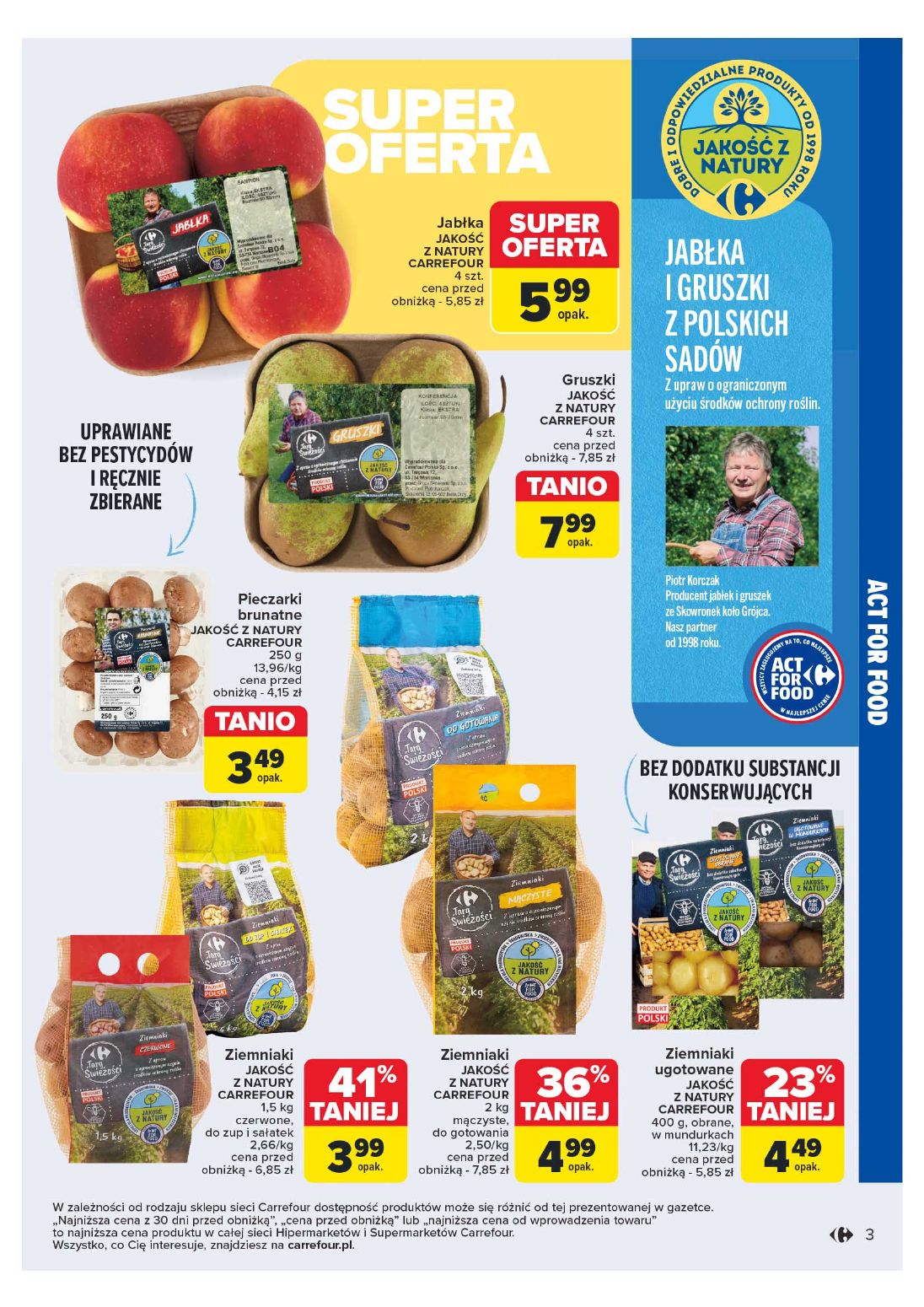 gazetka promocyjna Carrefour Market Rozsmakuj się w ACT FOR FOOD - Strona 3