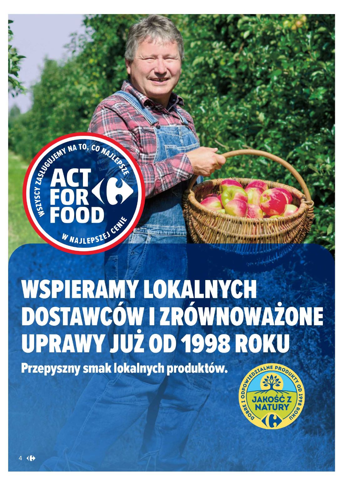 gazetka promocyjna Carrefour Market Rozsmakuj się w ACT FOR FOOD - Strona 4