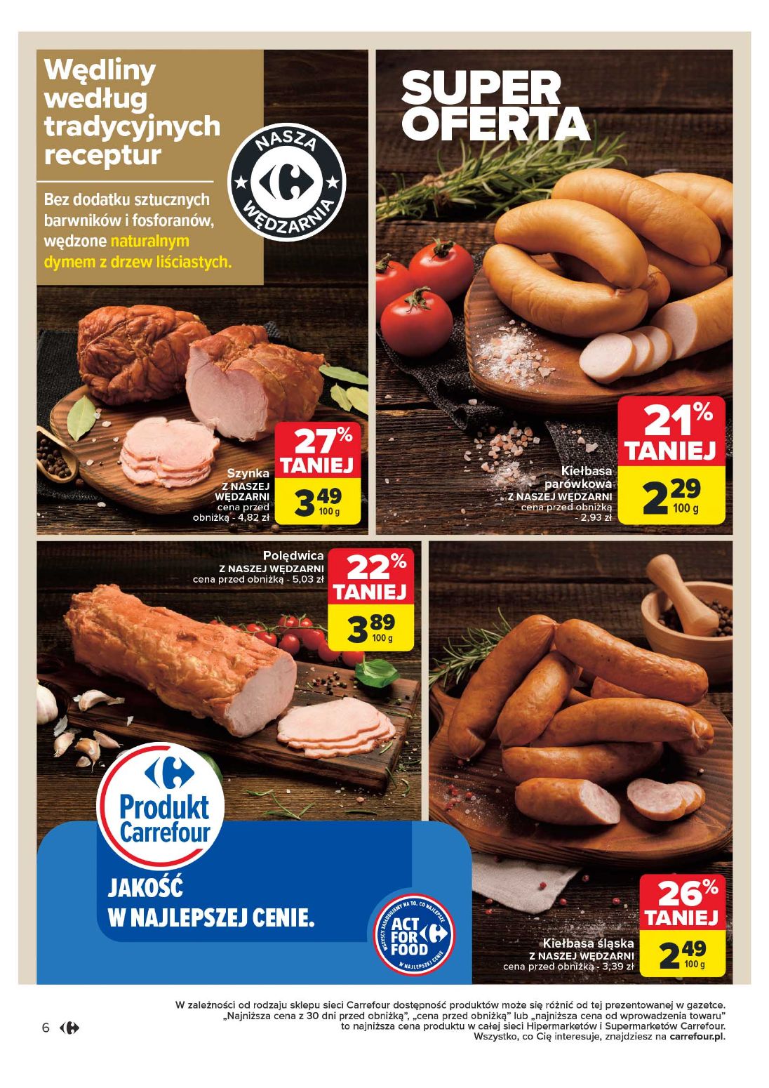 gazetka promocyjna Carrefour Market Rozsmakuj się w ACT FOR FOOD - Strona 6