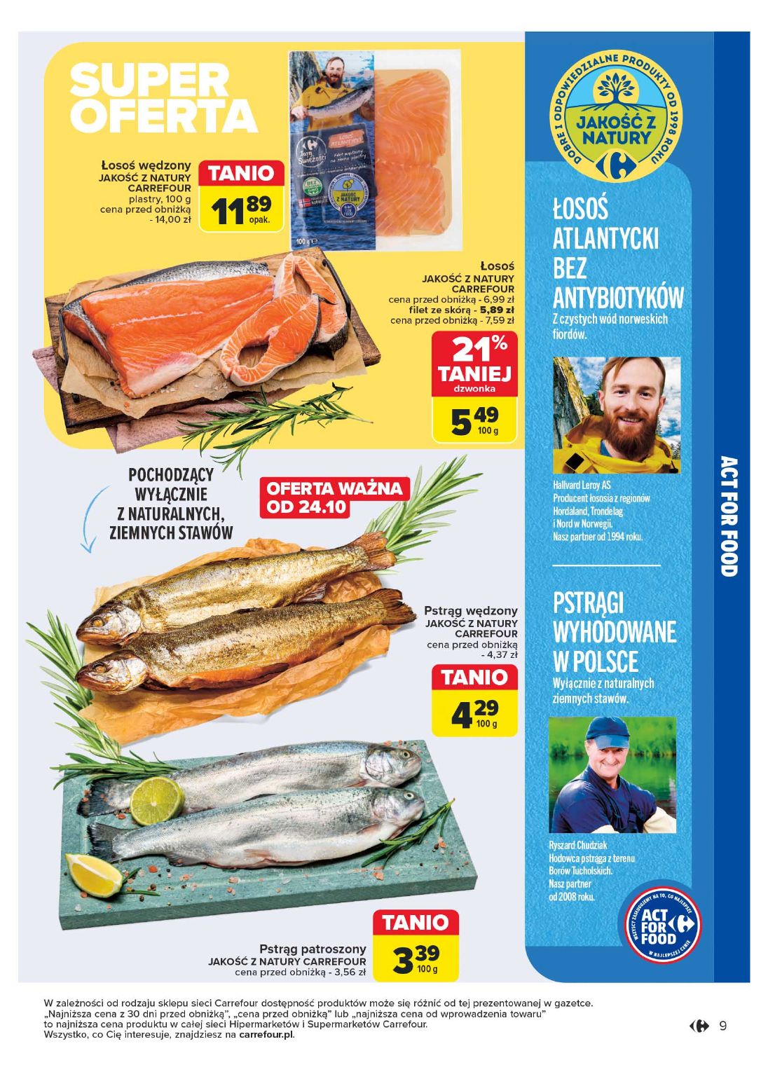 gazetka promocyjna Carrefour Market Rozsmakuj się w ACT FOR FOOD - Strona 9