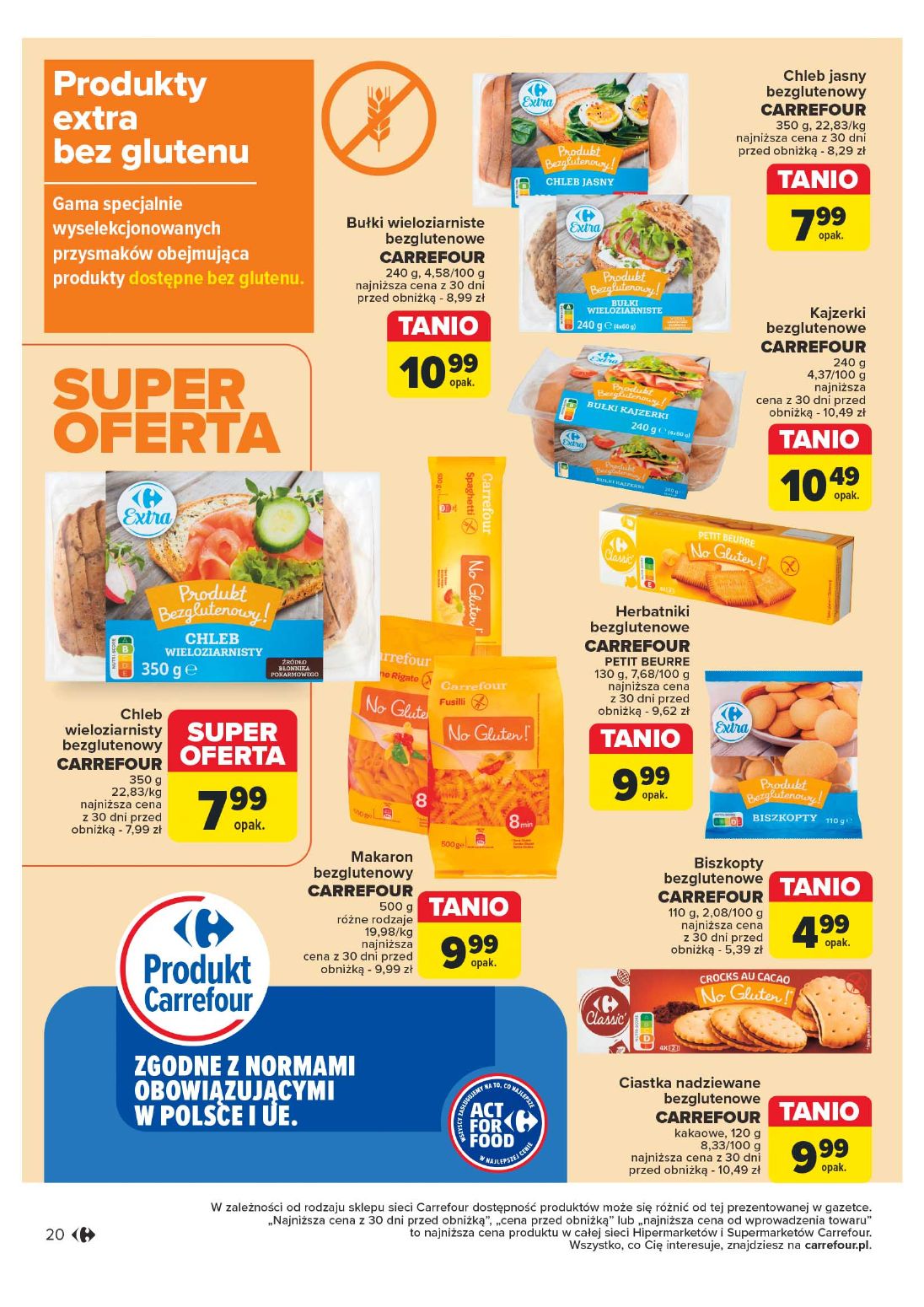 gazetka promocyjna Carrefour Market Rozsmakuj się w ACT FOR FOOD - Strona 20