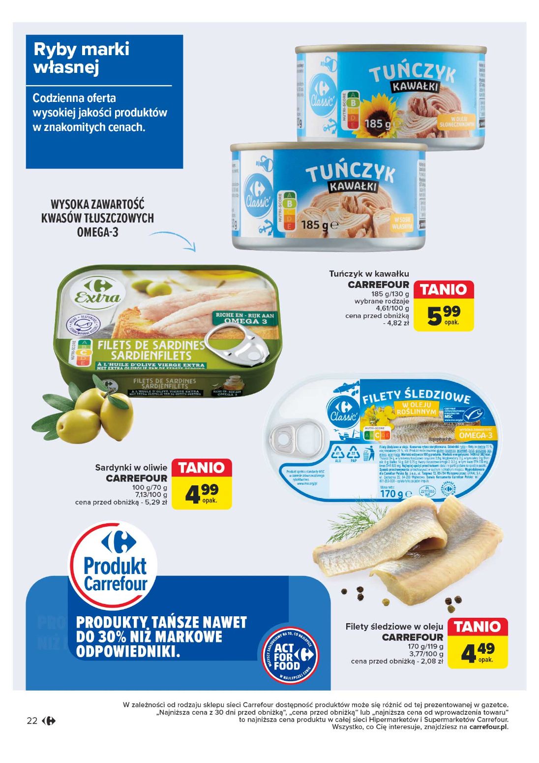 gazetka promocyjna Carrefour Market Rozsmakuj się w ACT FOR FOOD - Strona 22