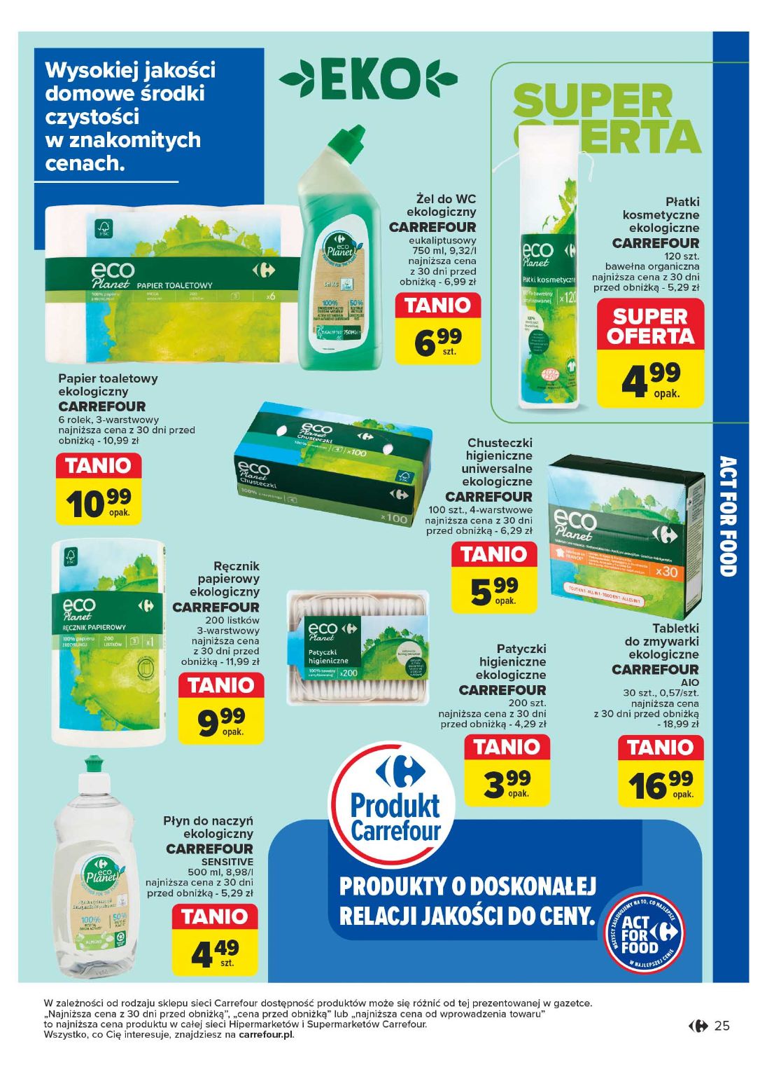 gazetka promocyjna Carrefour Market Rozsmakuj się w ACT FOR FOOD - Strona 25