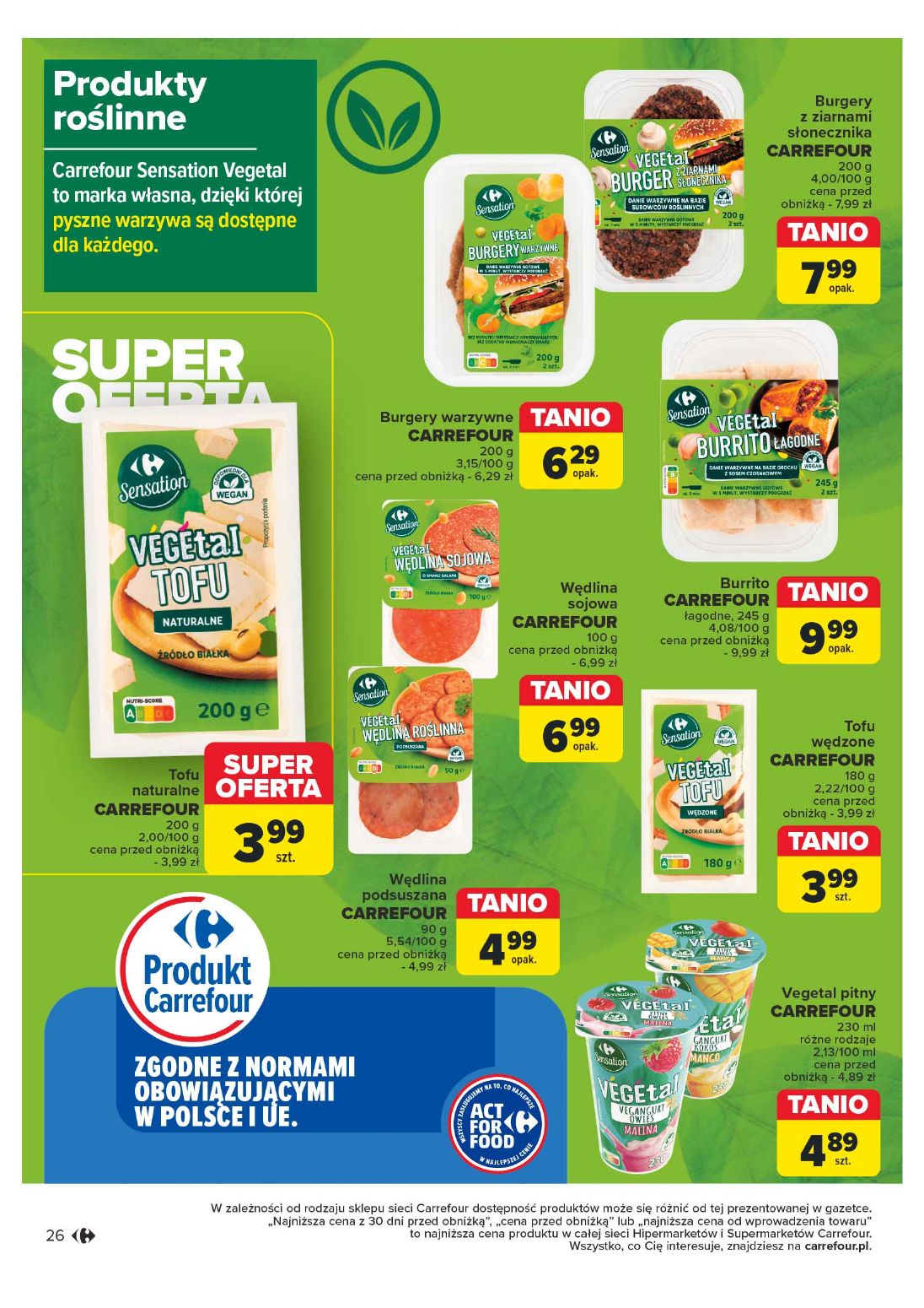 gazetka promocyjna Carrefour Market Rozsmakuj się w ACT FOR FOOD - Strona 26