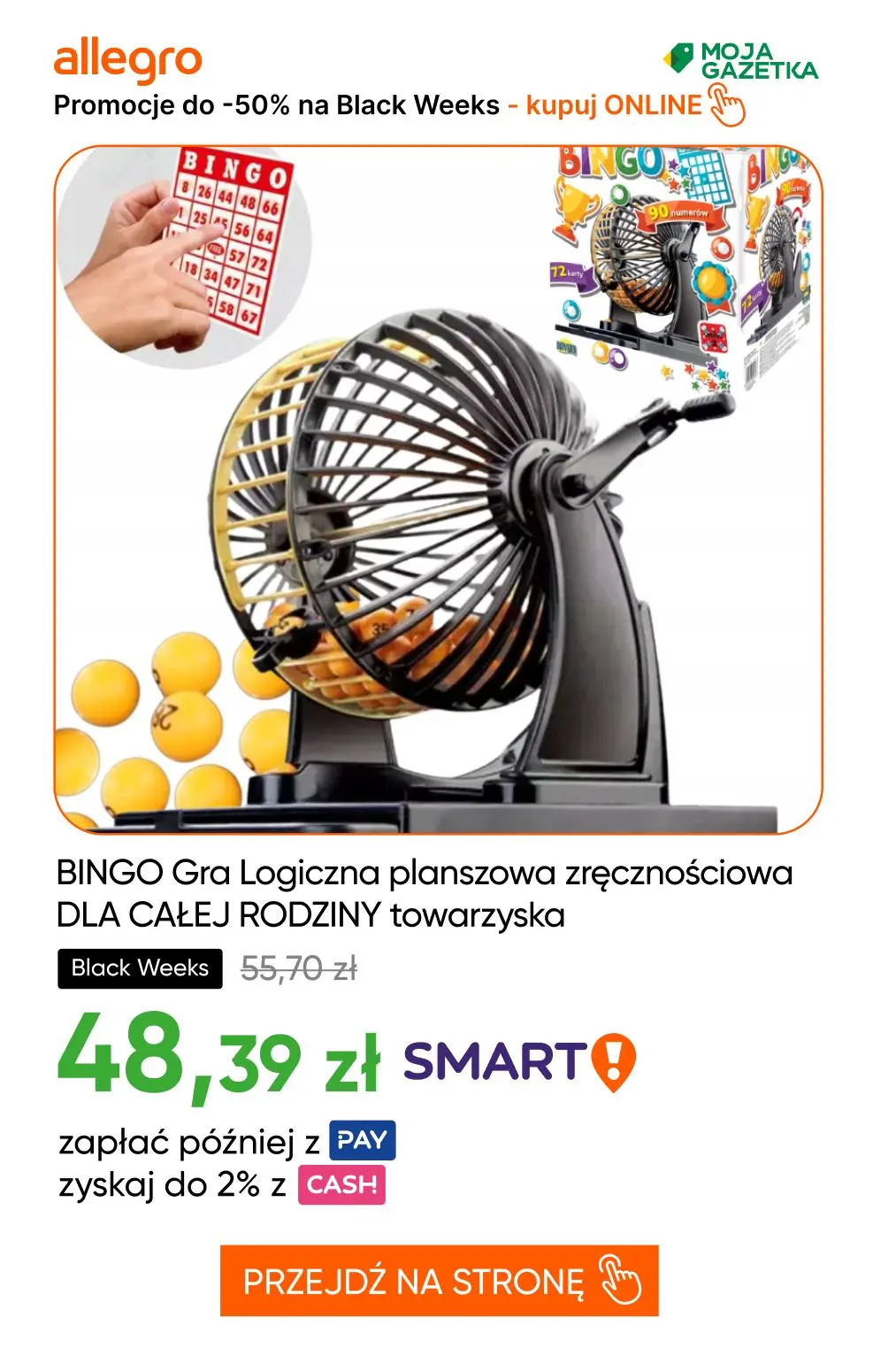 gazetka promocyjna Allegro Promocje do -50% na BLACK WEEKS! Tysiące produktów w obniżonych cenach. - Strona 15