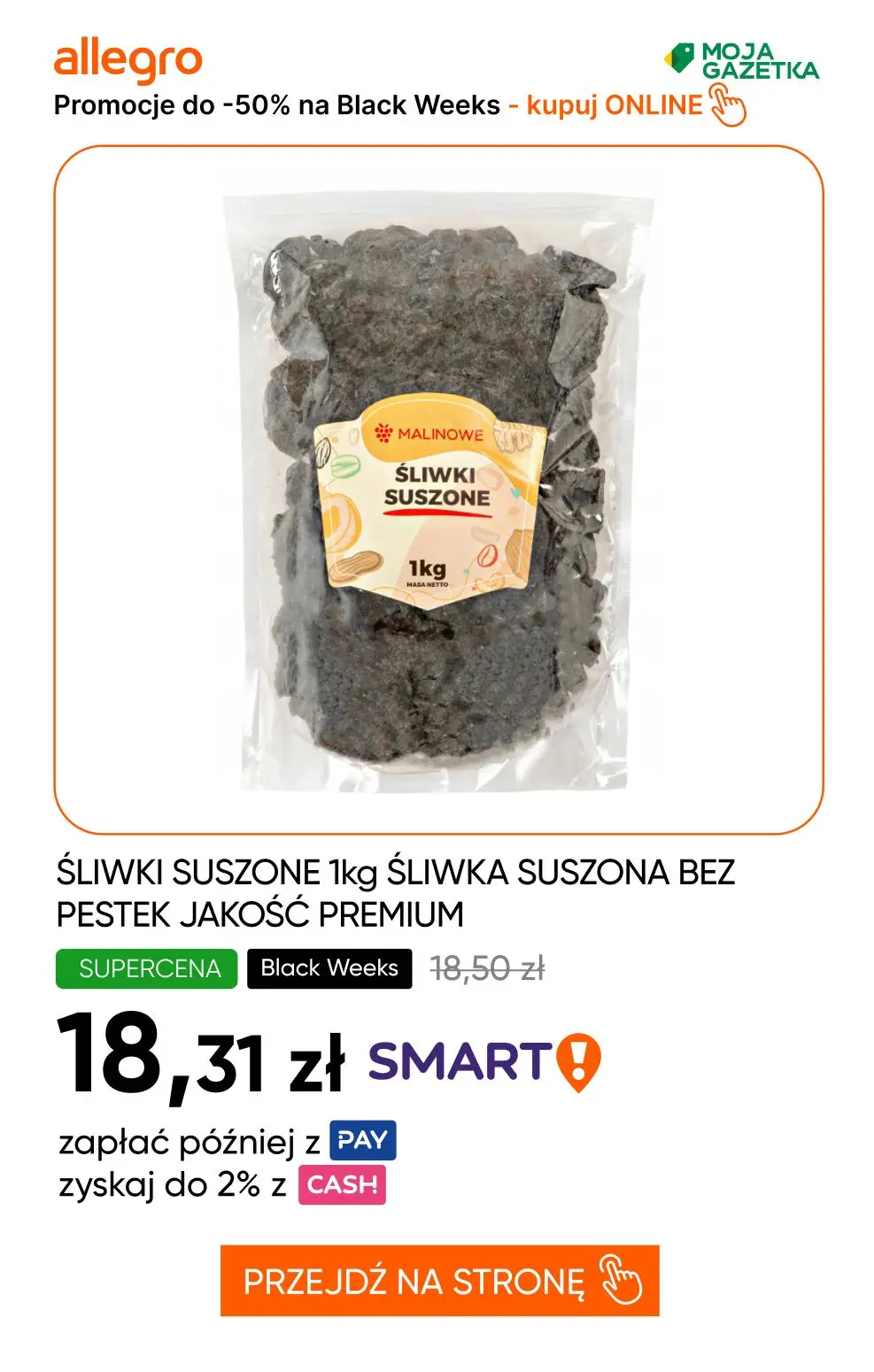 gazetka promocyjna Allegro Promocje do -50% na BLACK WEEKS! Tysiące produktów w obniżonych cenach. - Strona 23