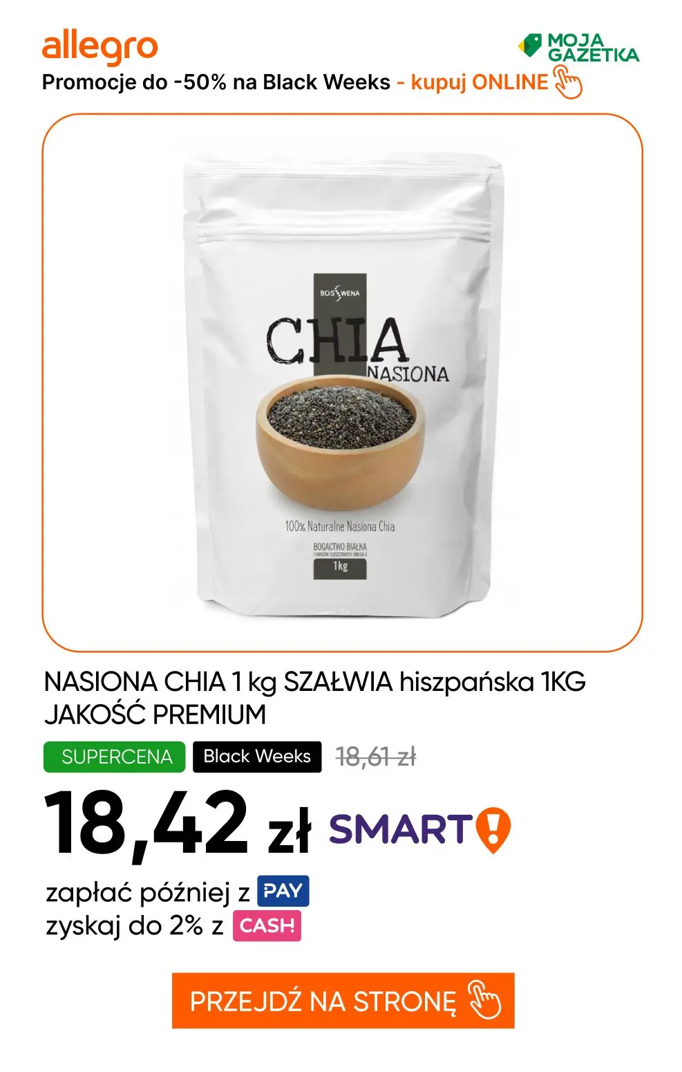 gazetka promocyjna Allegro Promocje do -50% na BLACK WEEKS! Tysiące produktów w obniżonych cenach. - Strona 25