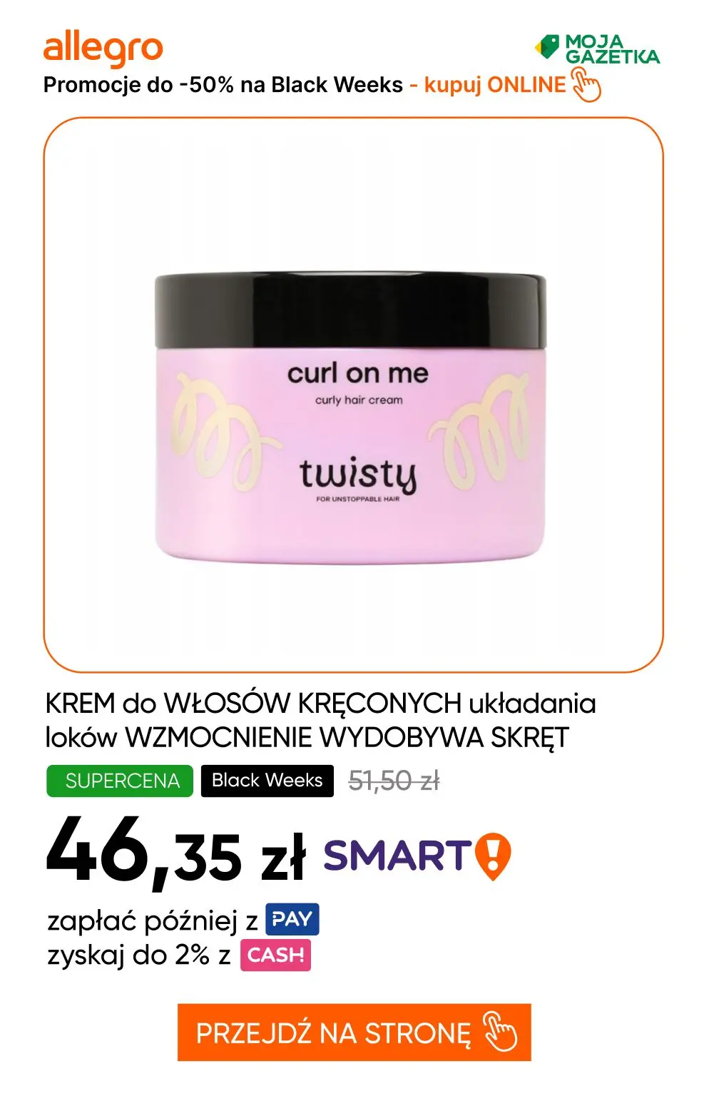 gazetka promocyjna Allegro Promocje do -50% na BLACK WEEKS! Tysiące produktów w obniżonych cenach. - Strona 35