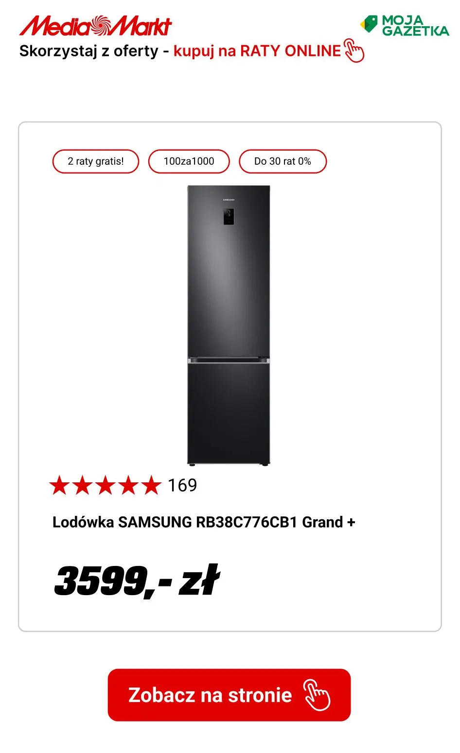 gazetka promocyjna Media Markt 2 RATY GRATIS! Skorzystaj z oferty 30 rat 0%. - Strona 15