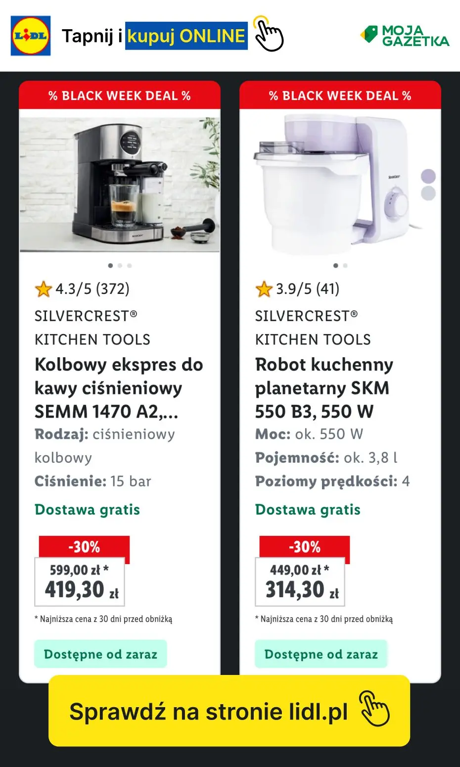 gazetka promocyjna LIDL Dom - Black Week - Strona 3