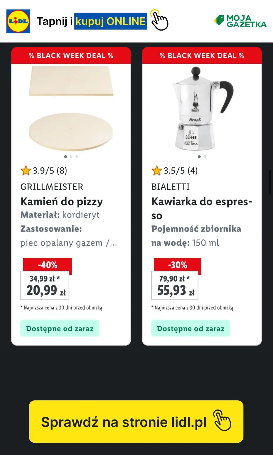 gazetka promocyjna LIDL Dom - Black Week - Strona 5