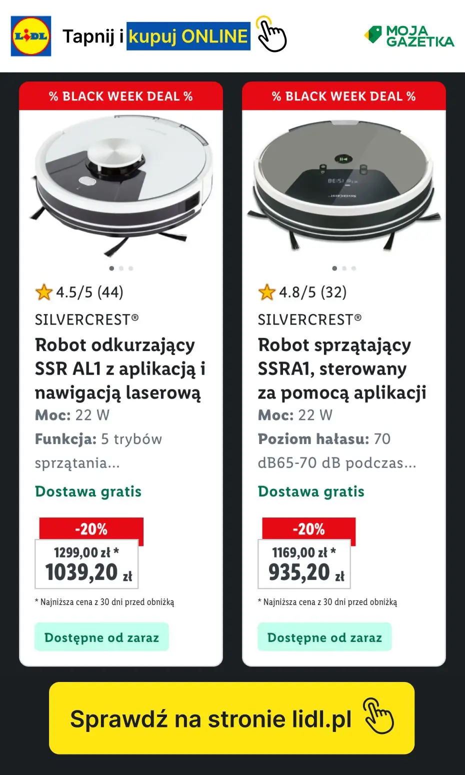 gazetka promocyjna LIDL Dom - Black Week - Strona 7