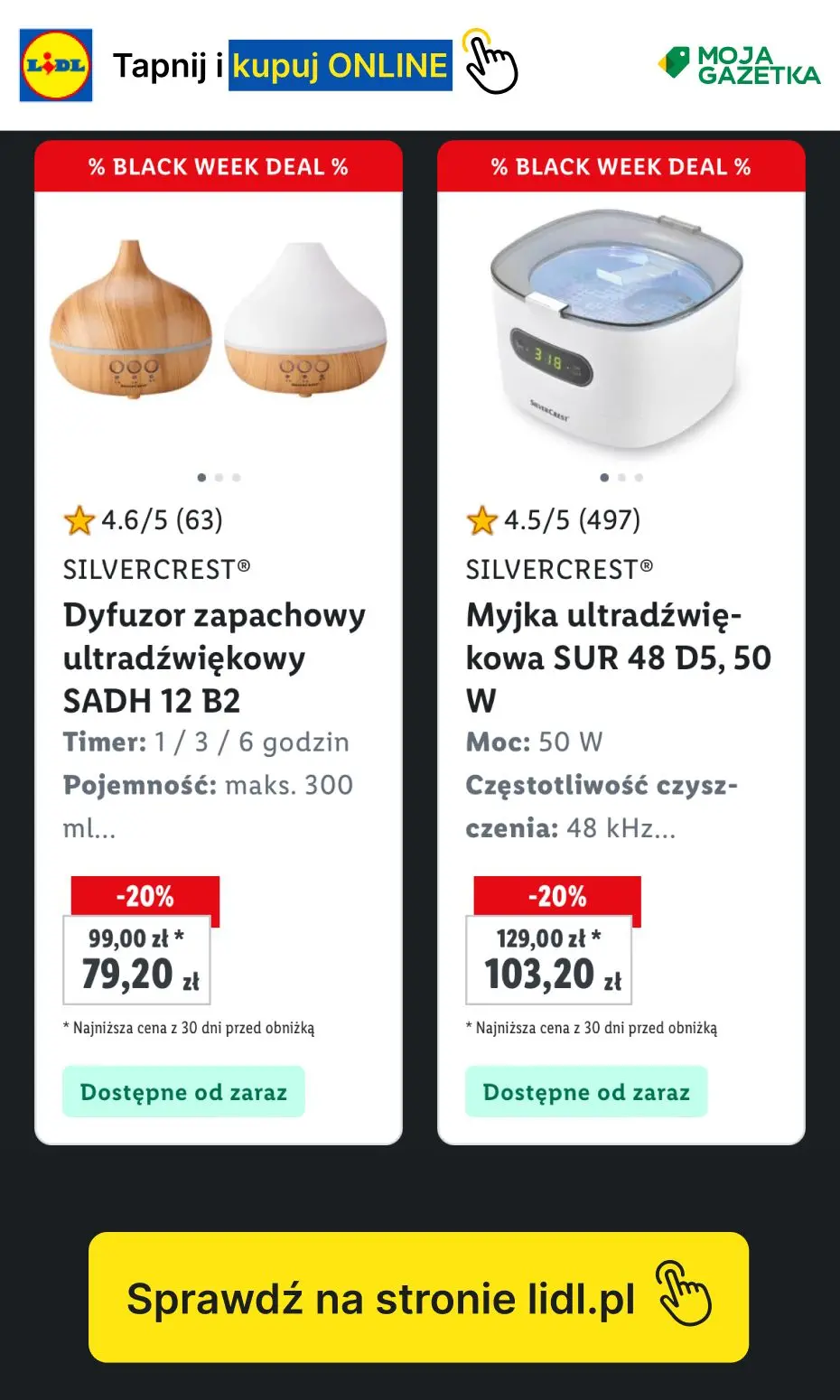 gazetka promocyjna LIDL Dom - Black Week - Strona 13