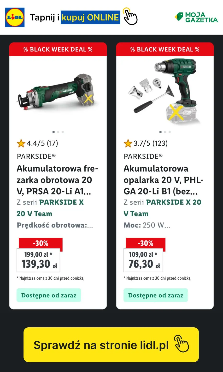 gazetka promocyjna LIDL Warsztat - Black Week - Strona 2