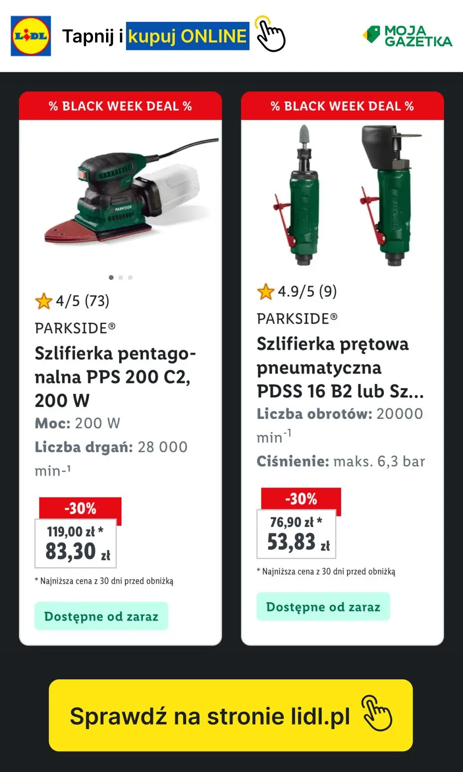 gazetka promocyjna LIDL Warsztat - Black Week - Strona 4