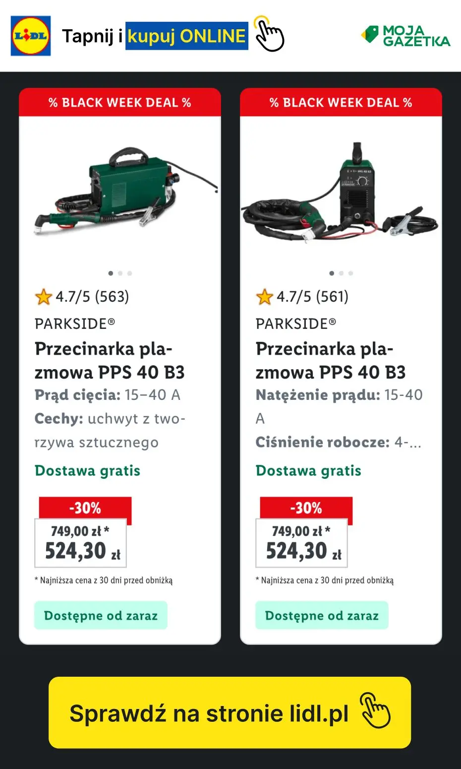 gazetka promocyjna LIDL Warsztat - Black Week - Strona 7