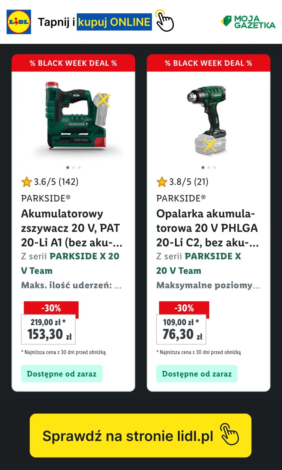 gazetka promocyjna LIDL Warsztat - Black Week - Strona 8