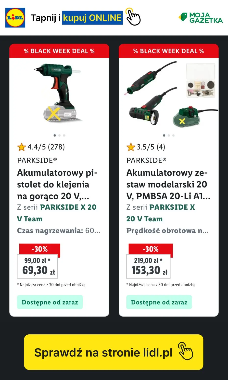 gazetka promocyjna LIDL Warsztat - Black Week - Strona 9