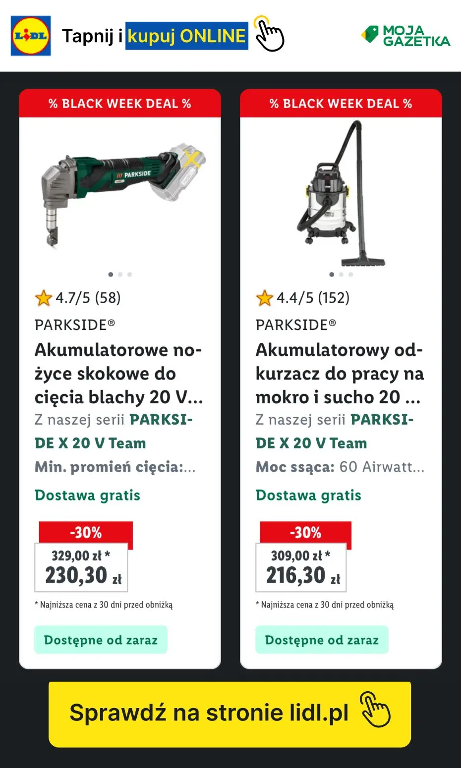 gazetka promocyjna LIDL Warsztat - Black Week - Strona 10