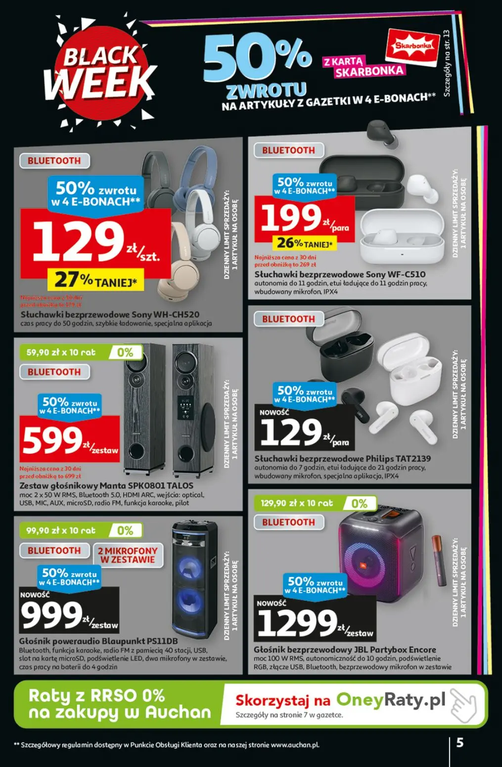 gazetka promocyjna Auchan Black Week - Strona 5