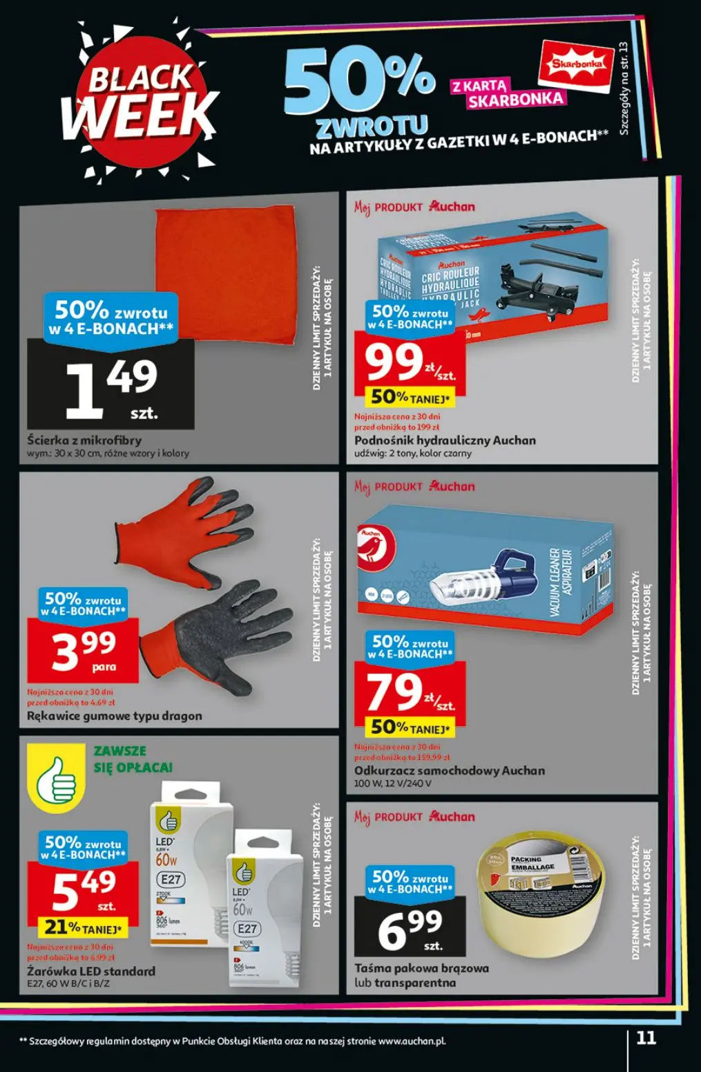 gazetka promocyjna Auchan Black Week - Strona 11