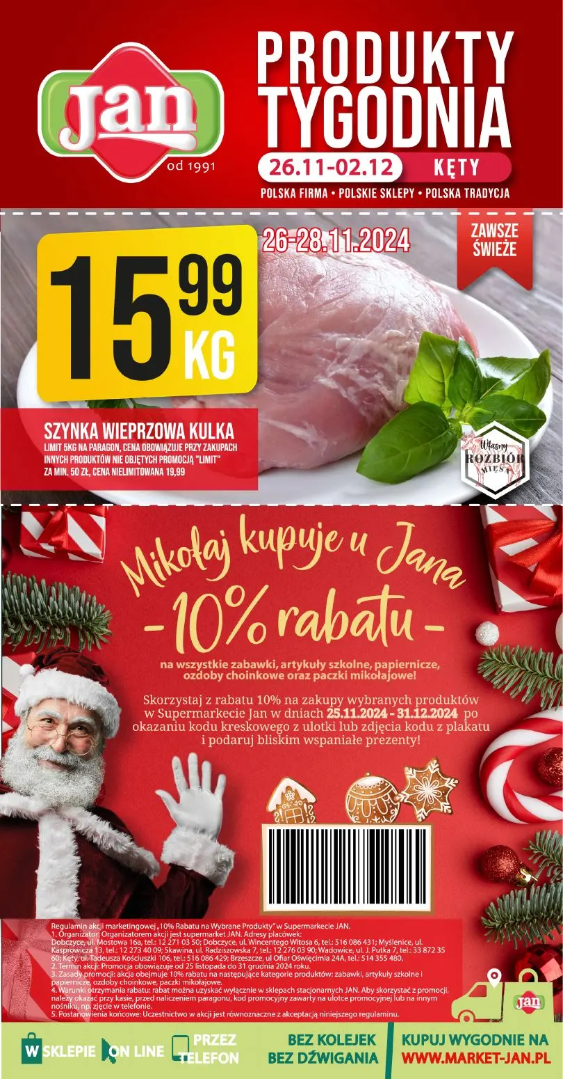 gazetka promocyjna Jan Kęty - Strona 1