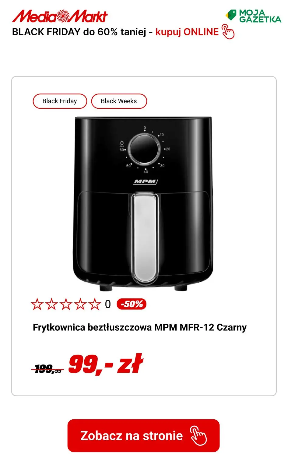 gazetka promocyjna Media Markt Let's GO! Black Friday obniżki do -60%!  - Strona 22