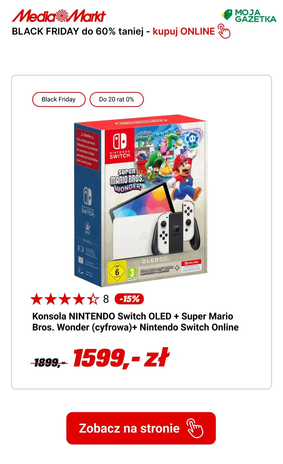 gazetka promocyjna Media Markt Let's GO! Black Friday obniżki do -60%!  - Strona 26