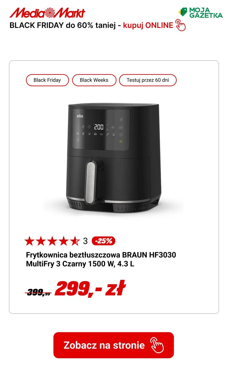 gazetka promocyjna Media Markt Let's GO! Black Friday obniżki do -60%!  - Strona 32