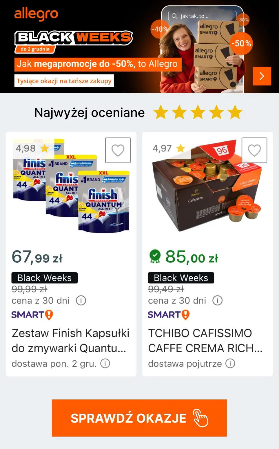 gazetka promocyjna Allegro Najwyżej oceniane! - Strona 3