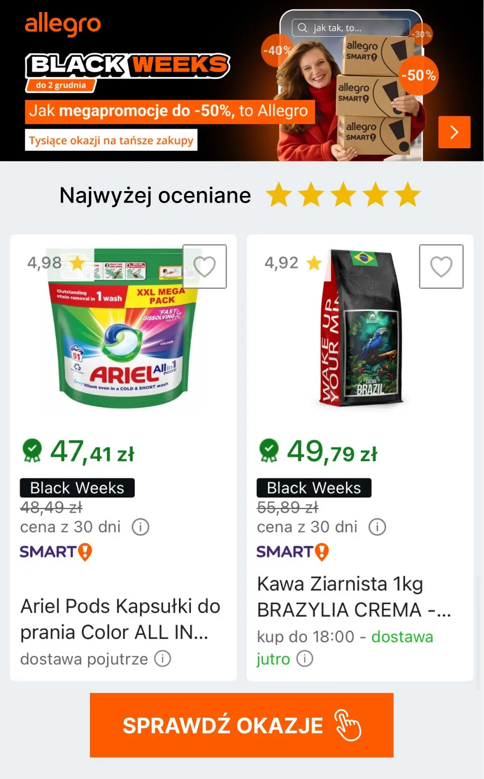 gazetka promocyjna Allegro Najwyżej oceniane! - Strona 4