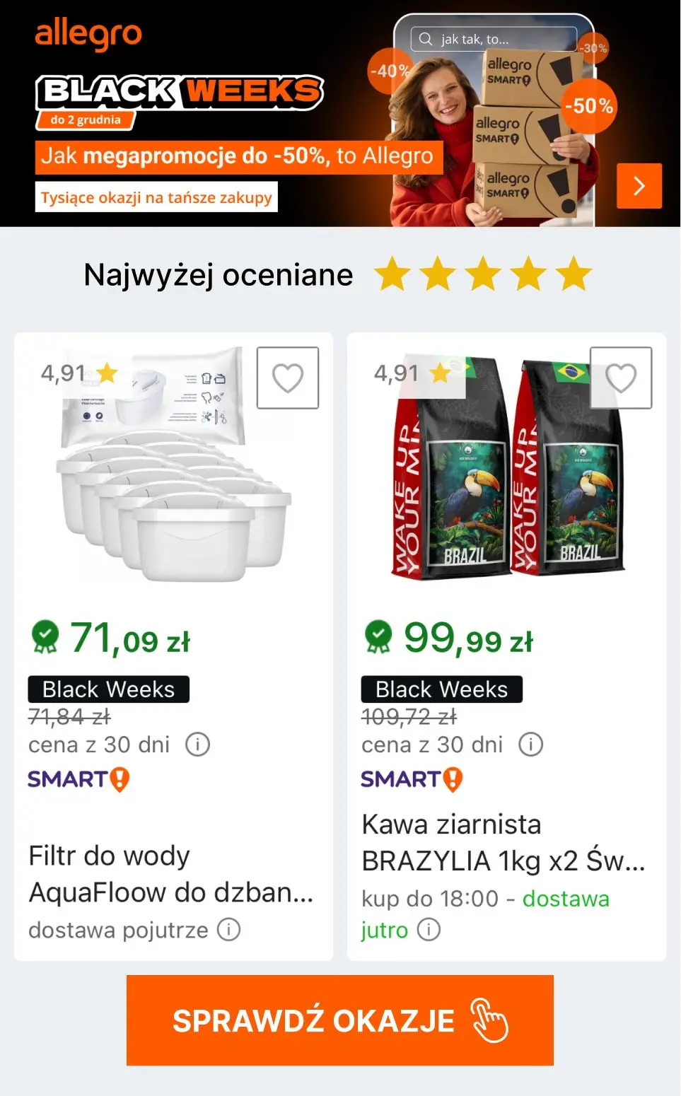 gazetka promocyjna Allegro Najwyżej oceniane! - Strona 7