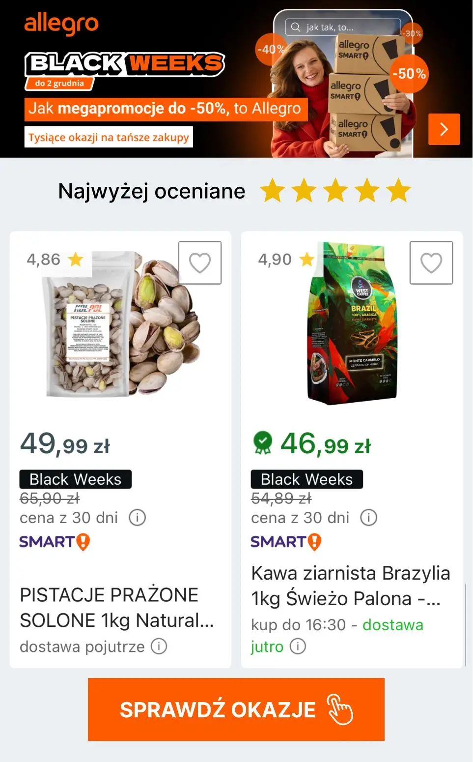 gazetka promocyjna Allegro Najwyżej oceniane! - Strona 9