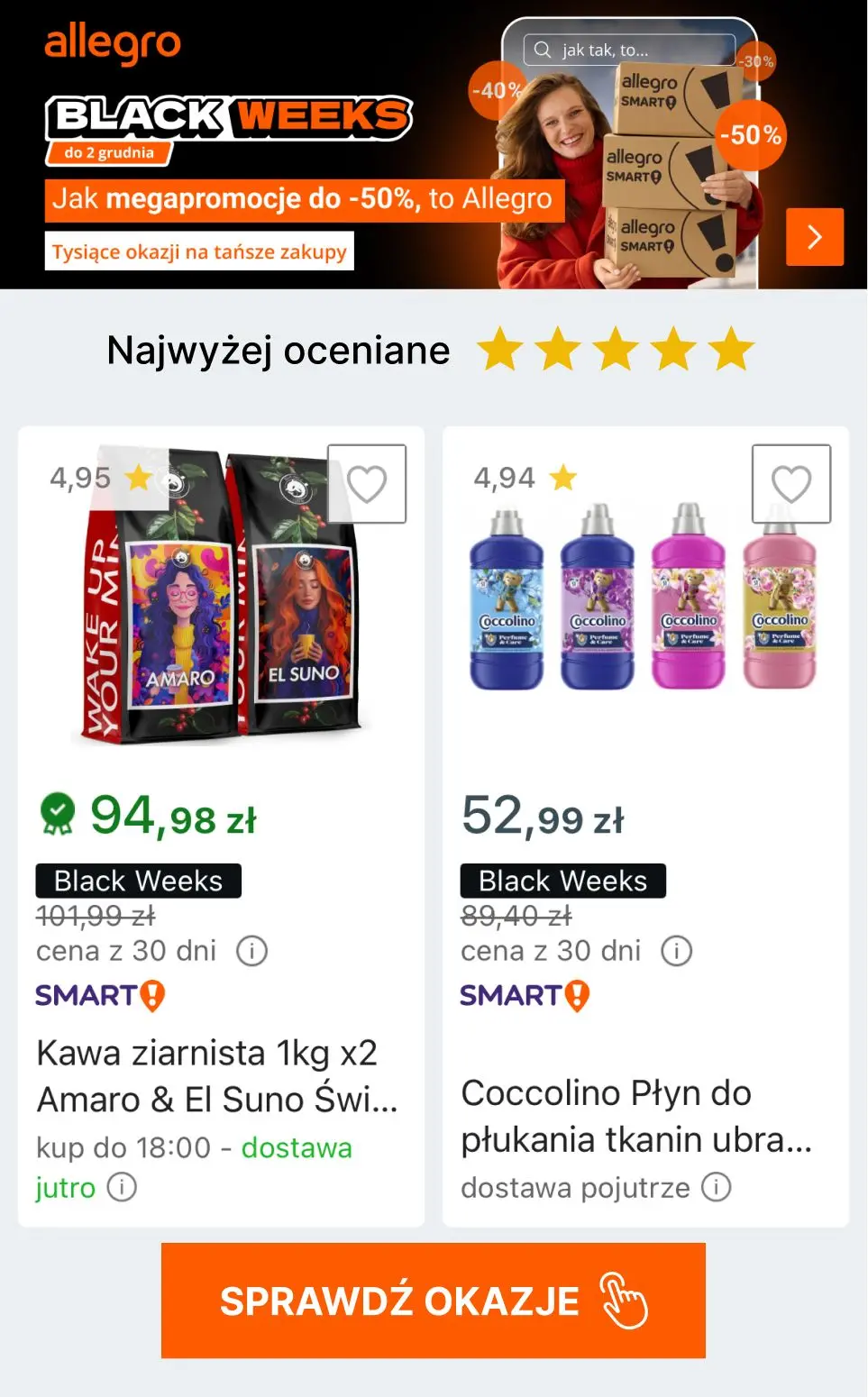 gazetka promocyjna Allegro Najwyżej oceniane! - Strona 10