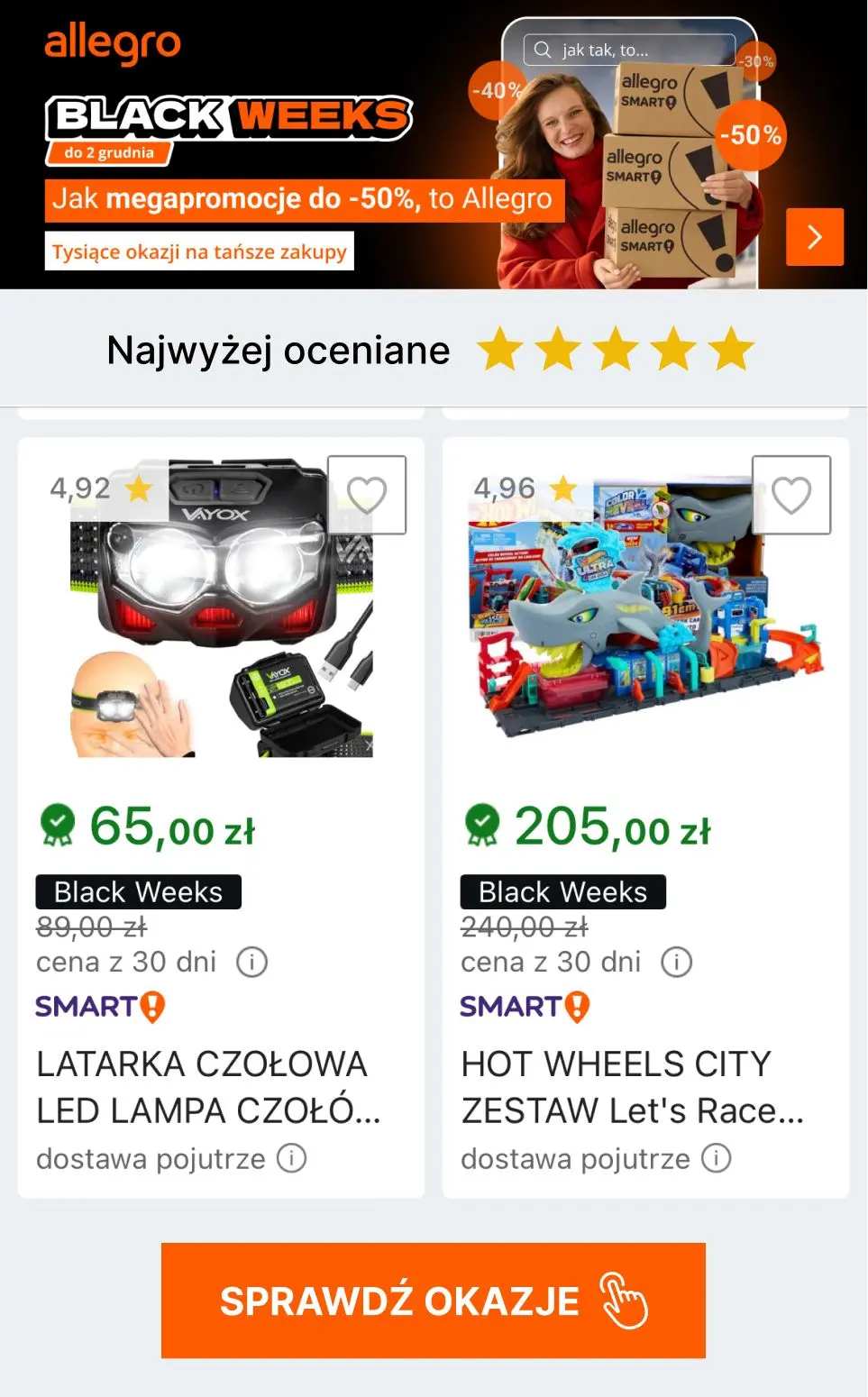 gazetka promocyjna Allegro Najwyżej oceniane! - Strona 11