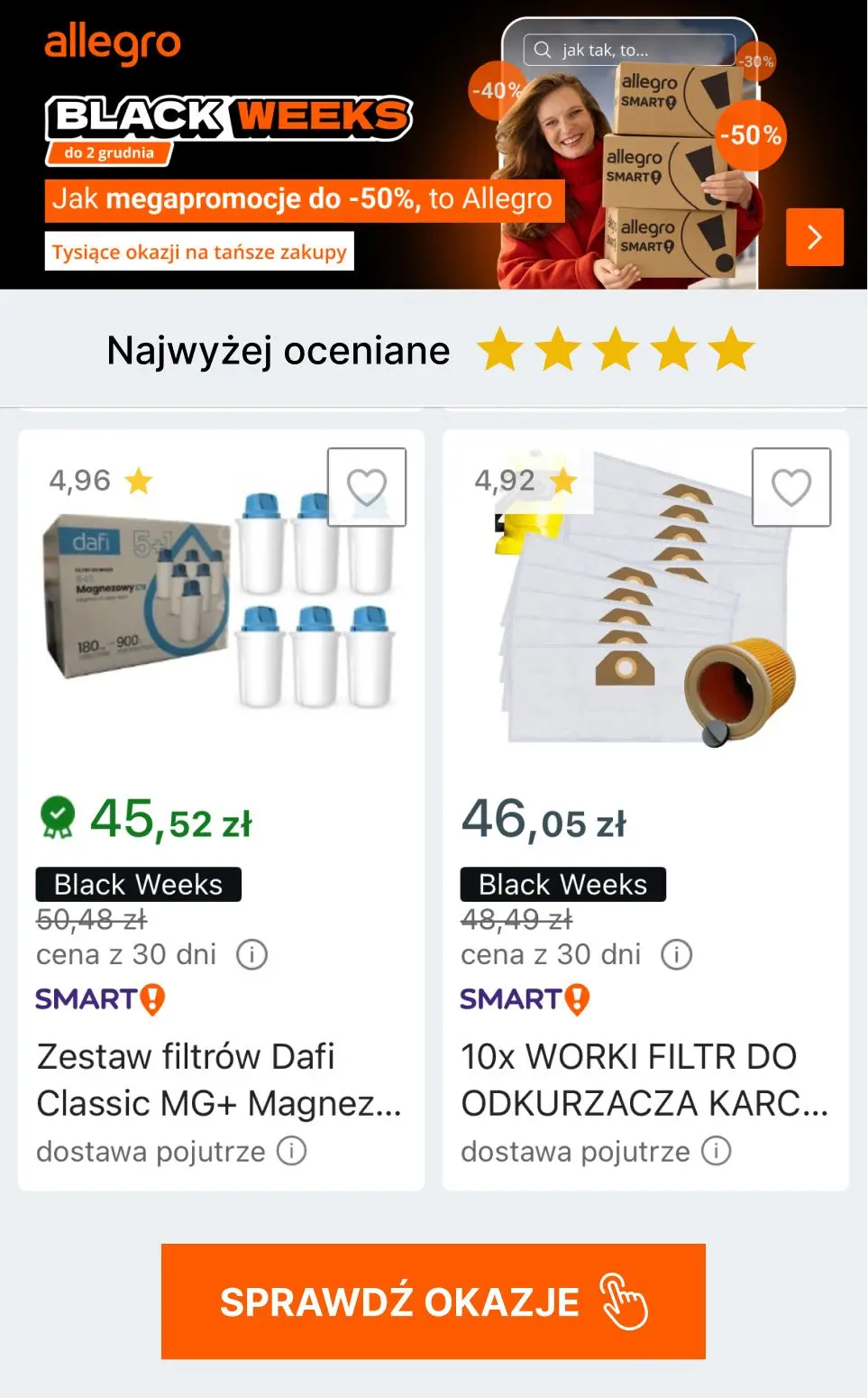 gazetka promocyjna Allegro Najwyżej oceniane! - Strona 12