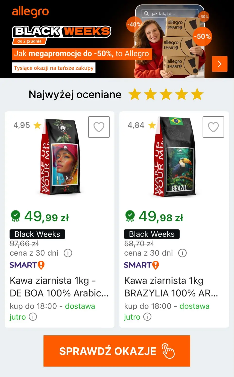 gazetka promocyjna Allegro Najwyżej oceniane! - Strona 13