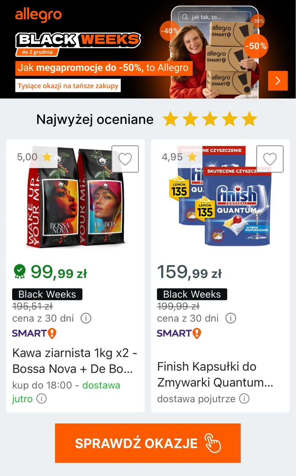 gazetka promocyjna Allegro Najwyżej oceniane! - Strona 14