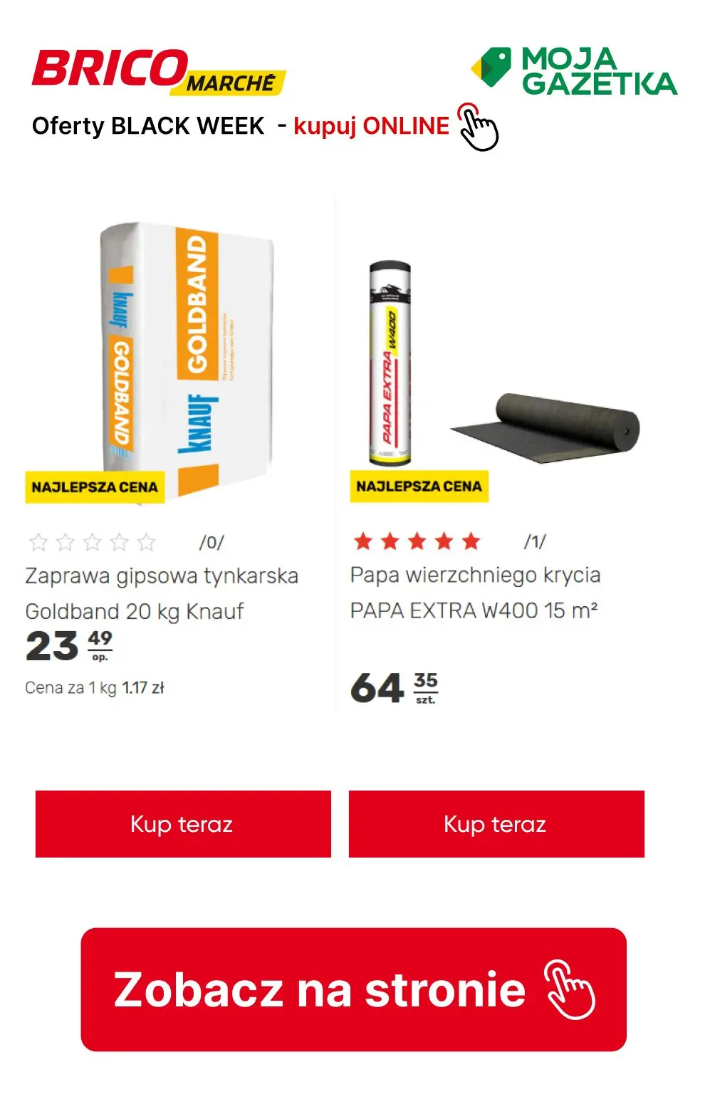 gazetka promocyjna BRICOMARCHE Podbijamy Rabaty! Kupuj i użyj kodów BLACK10/15/20 i zgarnij rabat  - Strona 7