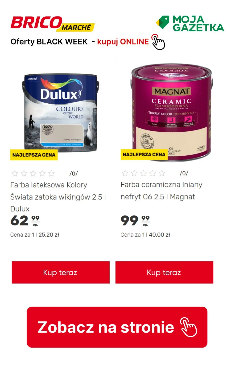 gazetka promocyjna BRICOMARCHE Podbijamy Rabaty! Kupuj i użyj kodów BLACK10/15/20 i zgarnij rabat  - Strona 31